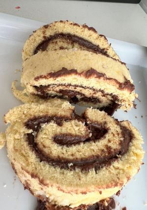 Une photo de Roulé très généreux en Nutella® 👅