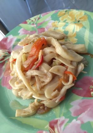 Foto resep Tumis jamur pedas