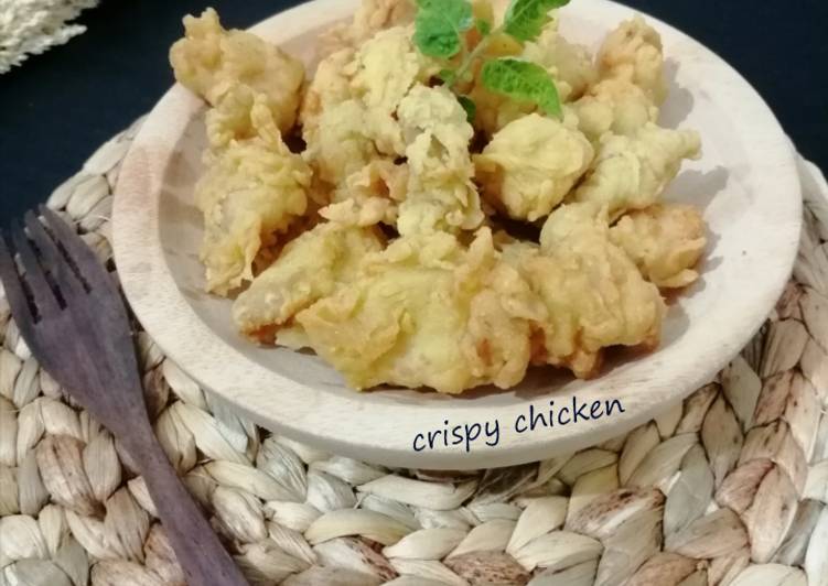 Resep Crispy chicken Anti Gagal