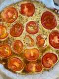 Crustless Tuna and Tomato Quiche