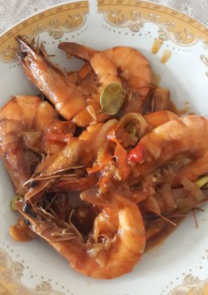 Foto resep Udang Saus Padang