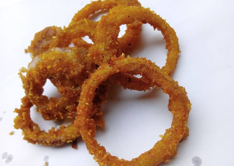 Simple Way to Make Perfect Onion Crispy Rings