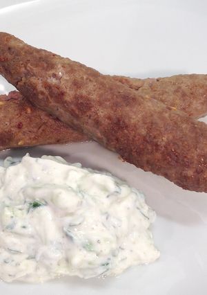 A picture of Lamb Kofta.