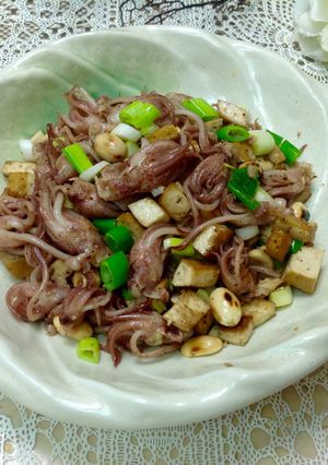 花生豆干小卷頭 的食譜成品照片