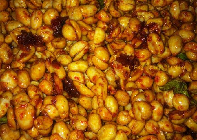 Cara Gampang Membuat Kacang pedas manis yang Menggugah Selera