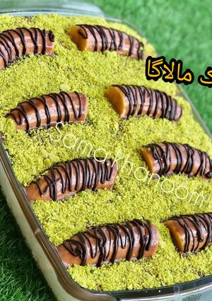 عکسی از دستور کیک مالاگا