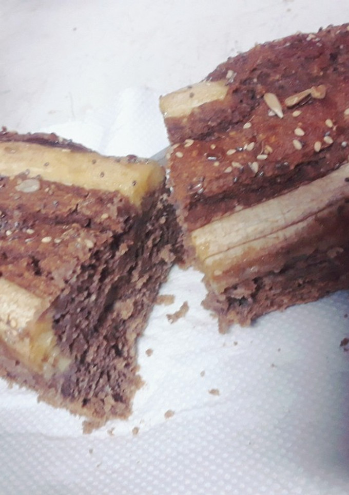 Una foto de Budín de banana 🍌😌👈