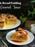 Puding Roti Apel Saus Karamel