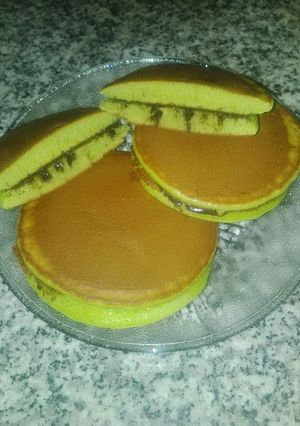 Foto resep Dorayaki pandan