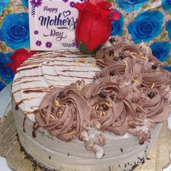 A picture of Dutch chocolate cake.