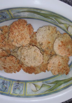 Una foto de Galletitas de avena y queso