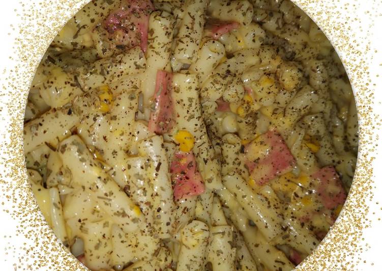 Recipe of Favorite Creamy polony pasta