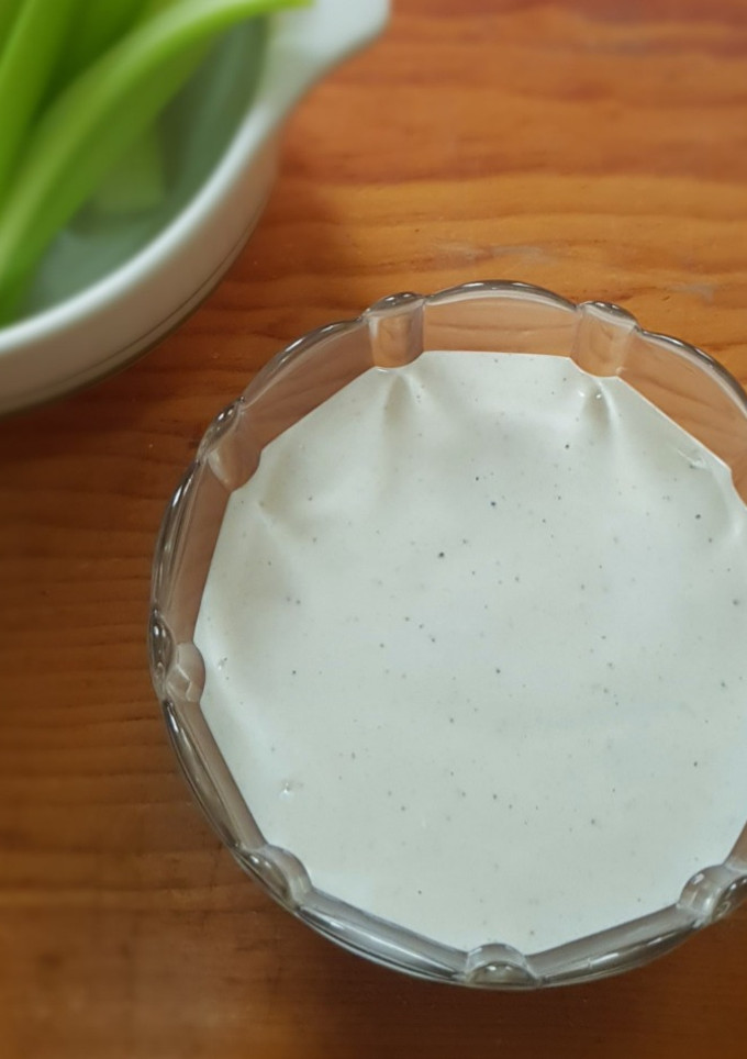 Una foto de Aderezo de crema agria