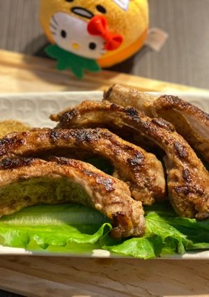 乾煎豬肋排（無油） 的食譜成品照片