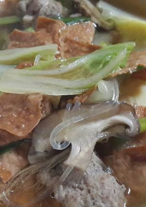 รูปของ แกงจืดหมูสับฟองเต้าหู้
