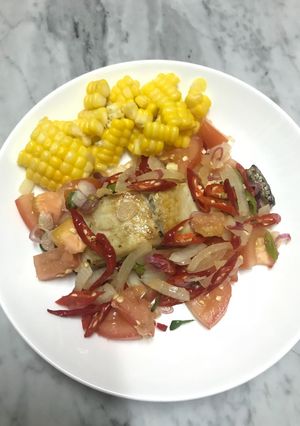 Foto resep Gindara Sambal Matah (clean eat)