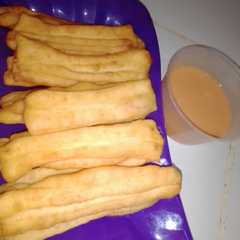 A picture of Cakwe so simple.