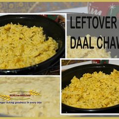 Leftover daal chawal A picture of Leftover daal chawal.