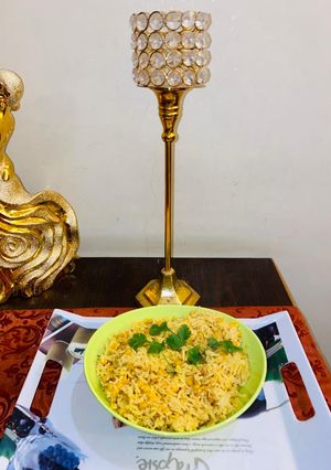 A picture of Punjabi chana dal khichdi.