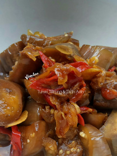 Foto resep Tumis Terong & Ikan Asin