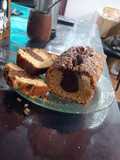 Budín marmolado integral
