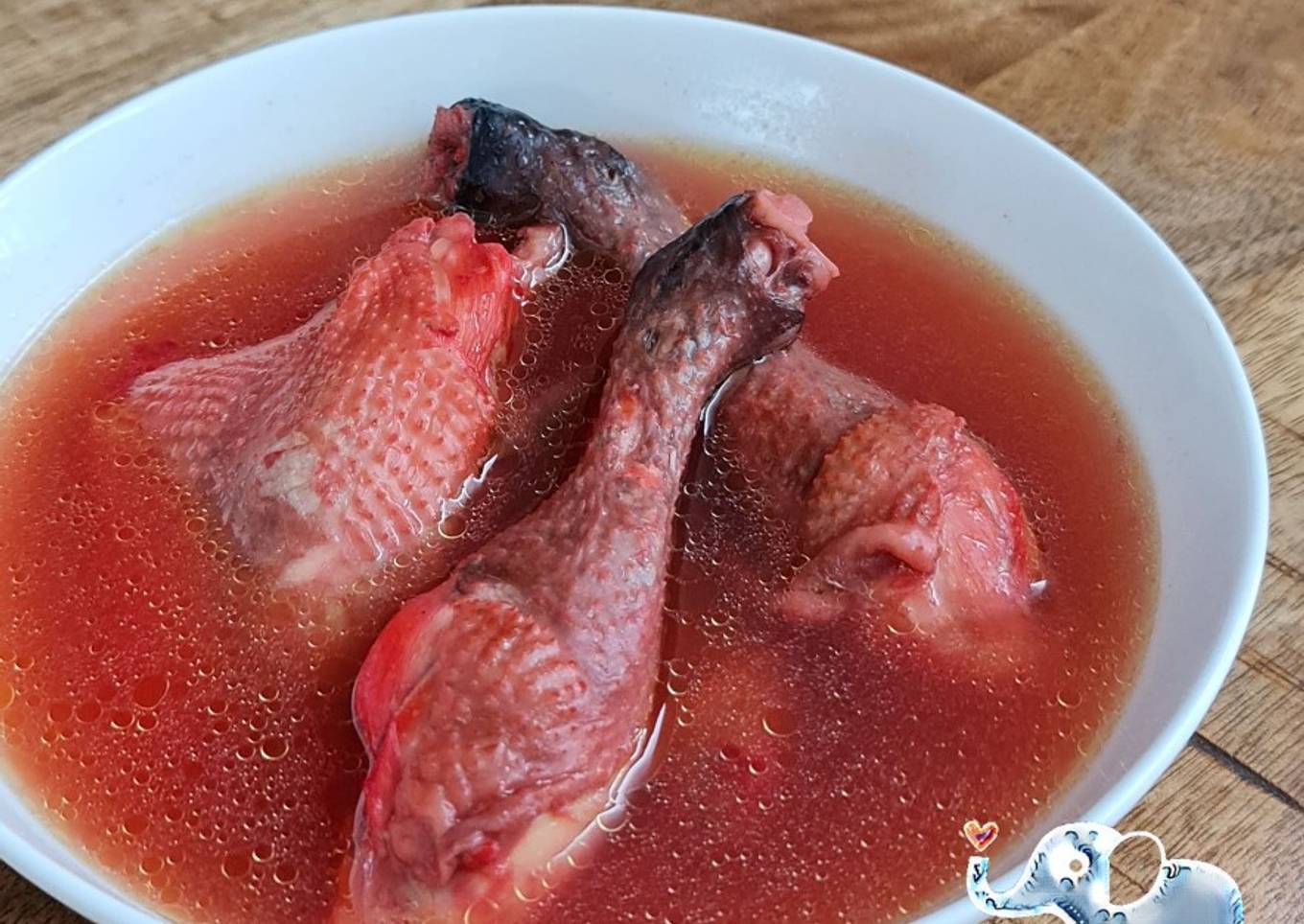 Sop Ayam Angkak