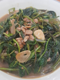 Foto resep Tumis kangkung tempe semangit