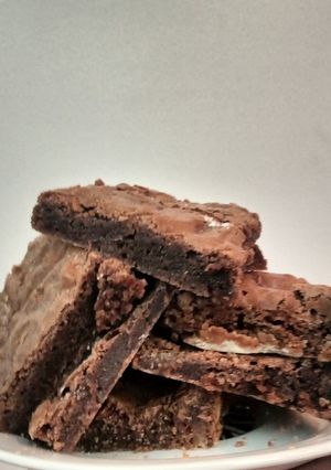 Una foto de Brownies súper húmedos