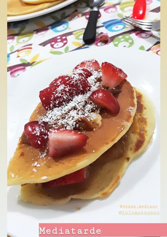 Una foto de Panqueques dulces súper fácil