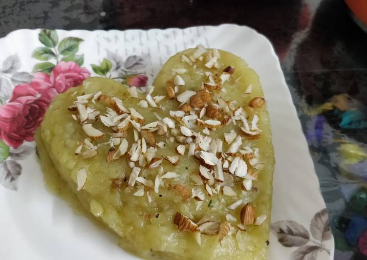 Potato halwa