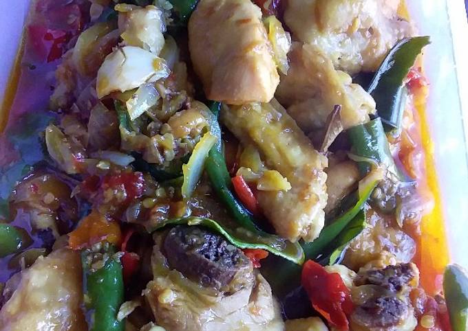 Resep: Ayam gongso Enak Dan Mudah
