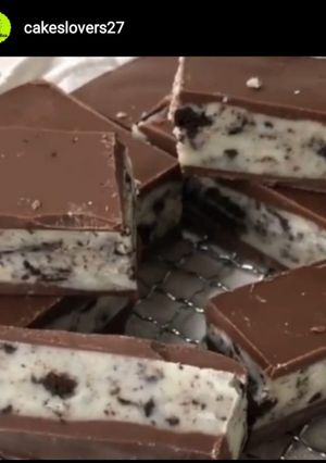 Una foto de Chocolate Milka oreo casero