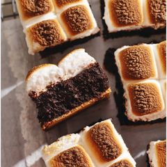A picture of Gooey S’more Brownies.
