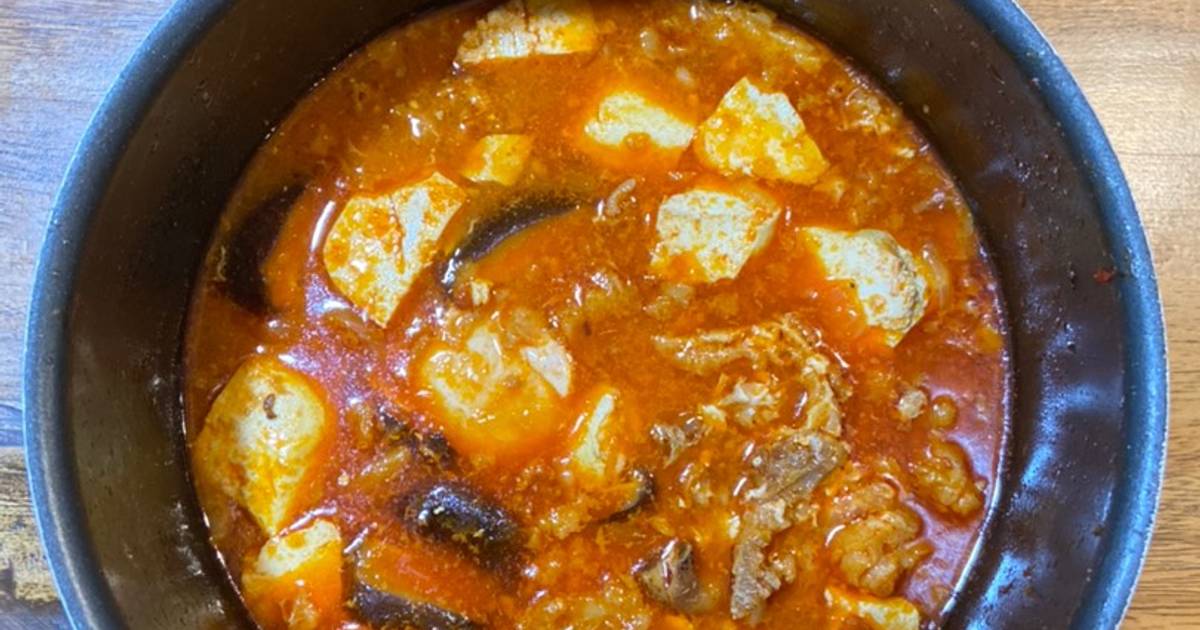 Resep Sundubu Jjigae simple oleh dechil Cookpad
