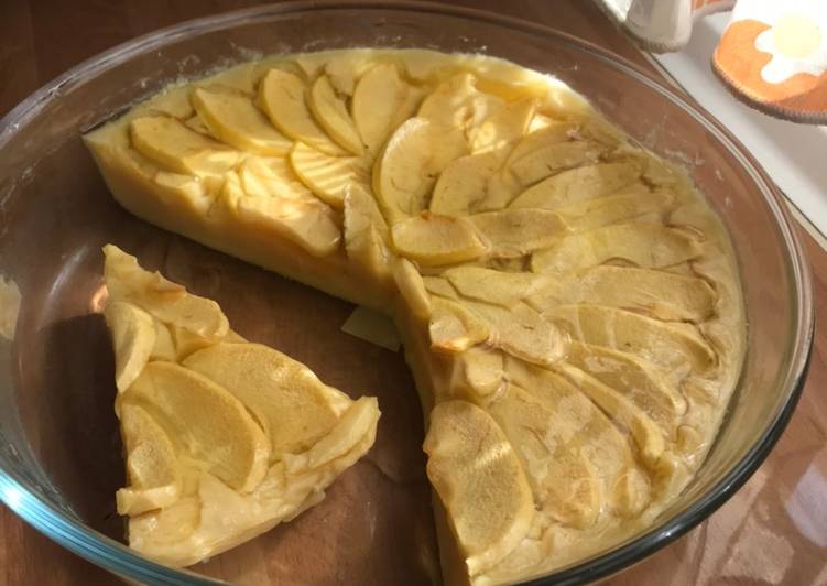 Steps to Prepare Favorite Tarta de manzana al microondas