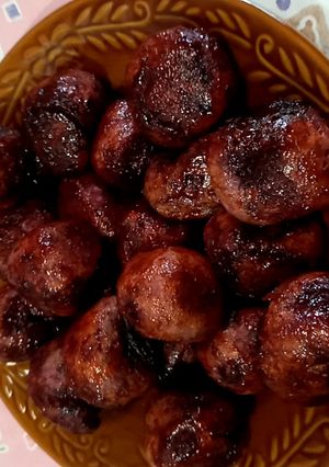 Foto resep Bola² ubi ungu
