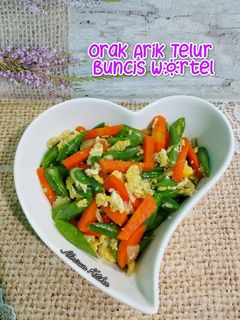 Foto resep Orak Orak Telur Buncis Wortel 👩🏻🍳