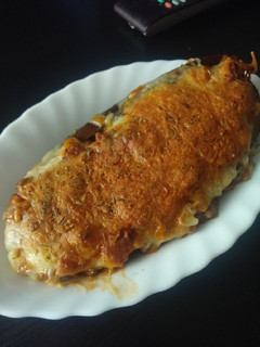 Una foto de Berenjenas rellenas