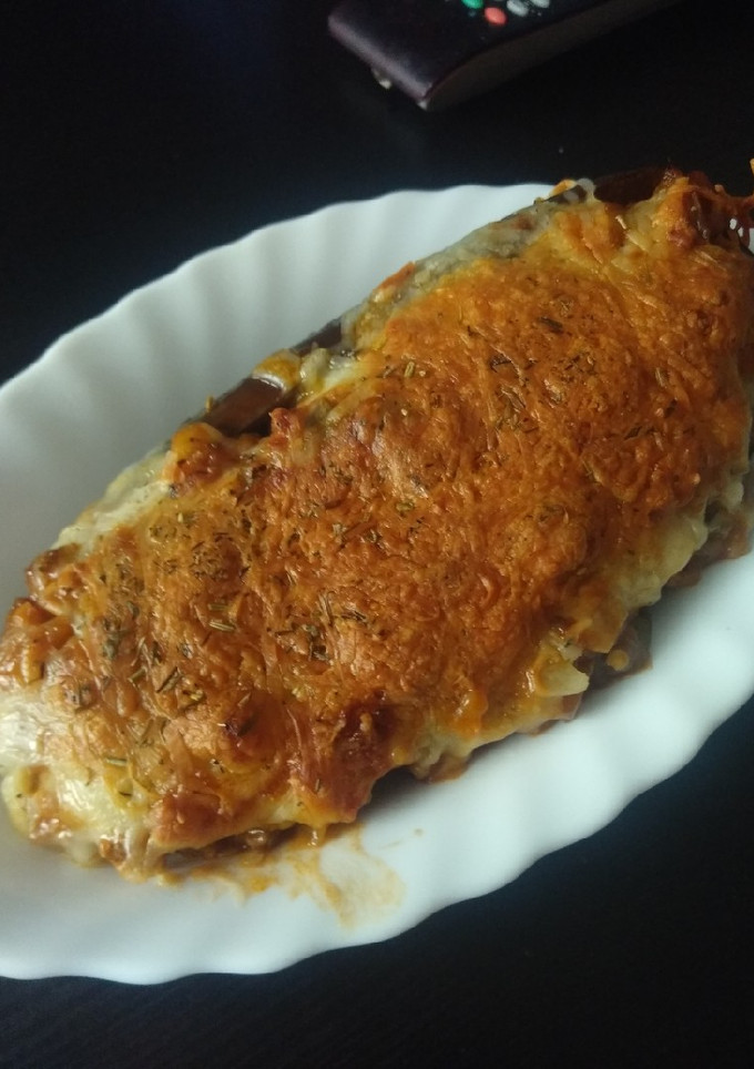 Una foto de Berenjenas rellenas