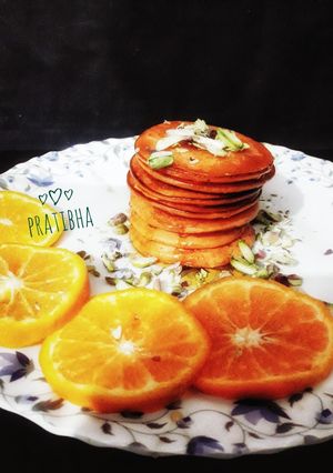 A picture of Orange Pancakes.