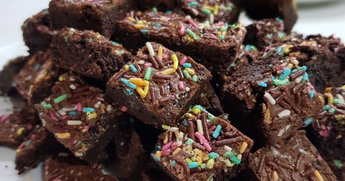 11 076 resep  brownis tanpa  coklat  batangan  enak dan 