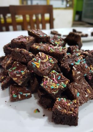 Foto resep Kukis brownies || kue kering brownies takaran sendok