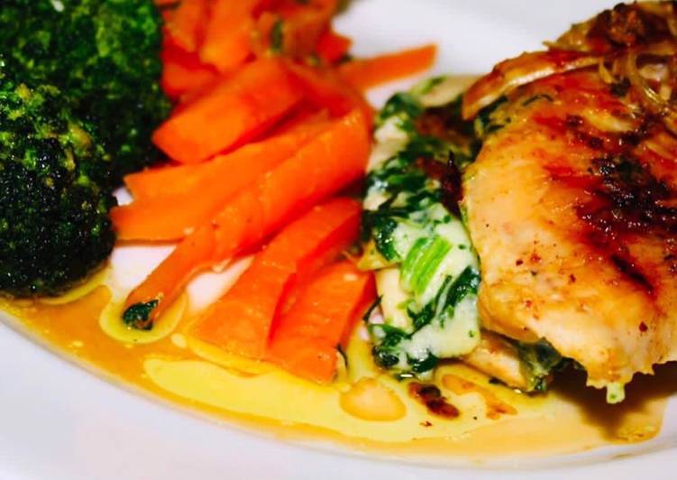 Simple Way to Prepare Award-winning Stuffed chicken breast