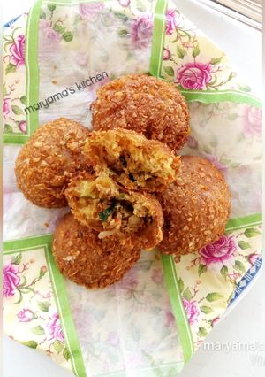 A picture of Flour ball.