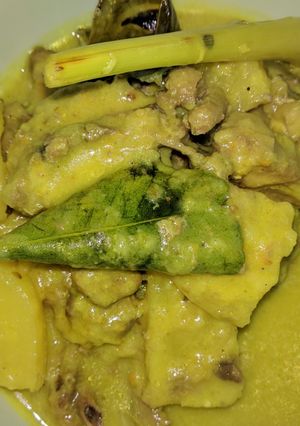 Foto resep Opor ayam bumbu kuning simpel no ribet