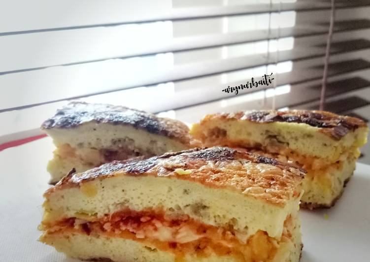 Telur Dadar Spesial (keto friendly)