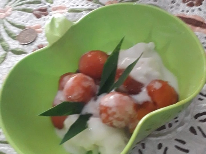 Cara Mudah Membuat Resep Bubur candil ubi plus sumsum yang Sempurna Anti Ribet, Sempurna