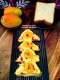 Mango Rabdi Shahi Tukda - Royal Mango Bread Pudding - Indian Summery Dessert