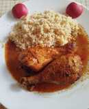 Muslitos de pollo especiados con cuscús en Airfryer o al horno