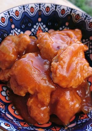 Foto resep Chicken Karaage Saus Mentega